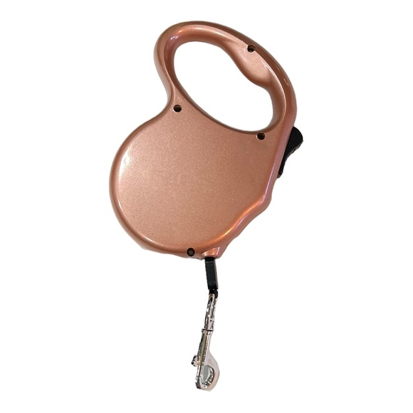 Tahari Other Designer Gold Metallic Tahari Ft Ergonomic Retractable Pet Dog Leash Poshmark